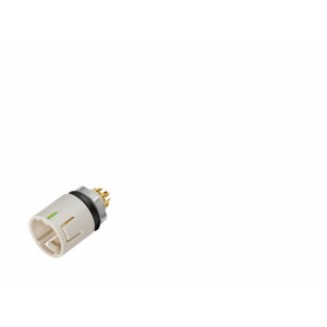 99 9207 400 03 Snap-In IP67 (subminiature) male panel mount connector